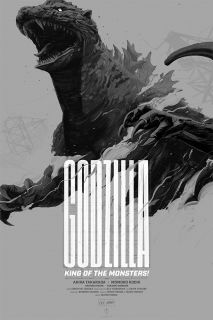 Godzilla plakat Mondo