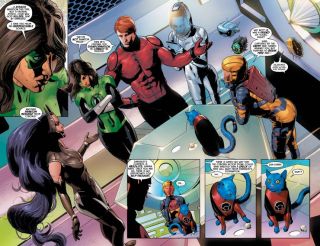 Justice League: Odyssey #19 - plansze