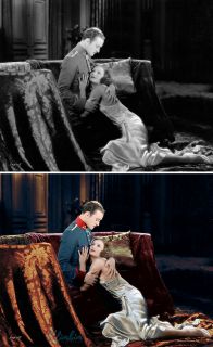 Greta Garbo i Robert Taylor