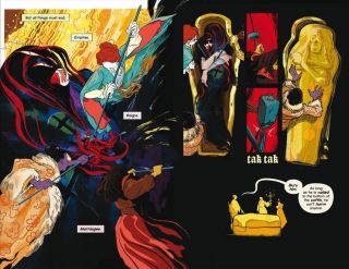 Drakula, Matkoje... - plansze