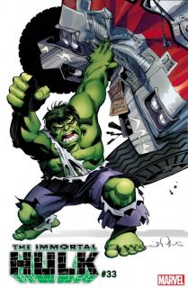 Immortal Hulk #33 - wariant okładki