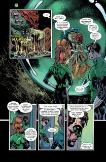 Green Lantern #01: Galaktyczny Stróż Prawa - plansze
