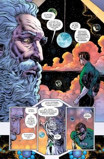 Green Lantern #01: Galaktyczny Stróż Prawa - plansze