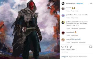 Wojna bez granic - szkic koncepcyjny Red Skulla