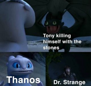 Avengers: Endgame - memy