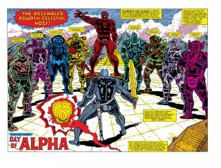 Celestianie w komiksach