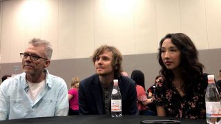 41. Jeffrey Bell, Jed Whedon i Maurissa Tancharoen - showrunnerzy serialu "Agenci T.A.R.C.Z.Y.".