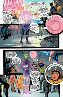 Legion of Super-Heroes #5 - plansze