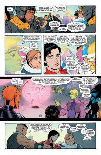 Legion of Super-Heroes #5 - plansze