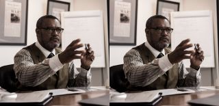 Perry White – Laurence Fishburne. Zostaje, jak jest, bo na szczęście pojawia się w obu uniwersach, a jak coś działa, po co to zmieniać.