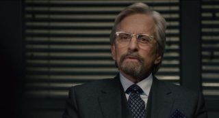 44. Michael Douglas - filmowy Hank Pym; zagrał w filmach "Ant-Man", "Ant-Man i Osa" i "Koniec gry". 