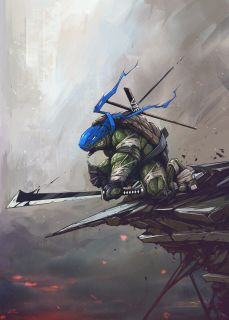 Wojownicze Żółwie Ninja fan-art