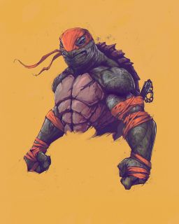 Wojownicze Żółwie Ninja fan-art