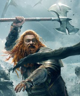 46. Volstagg - Posiada nadludzką siłę, szybkość i wytrzymałość, a także czynnik samoleczniczy. Jego zmysły są niezwykle wyostrzone, starzeje się wolniej od ludzi. Sprawdzony w boju wojownik, ekspert w walce toporem.