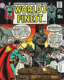 World's Finest Vol. 1 #186 - okładka