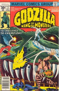 Godzilla, King of the Monsters #3 - okładka
