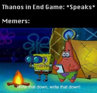 Avengers: Endgame - memy
