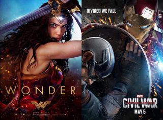 Wonder Woman (41%) vs. Kapitan Ameryka: Wojna bohaterów (59% - ZWYCIĘZCA)