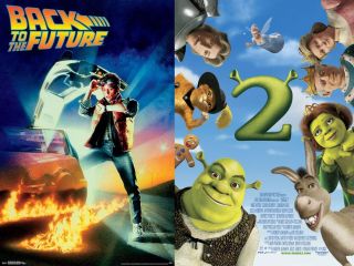 Powrót do przyszłości (55% - ZWYCIĘZCA) vs. Shrek 2 (45%)