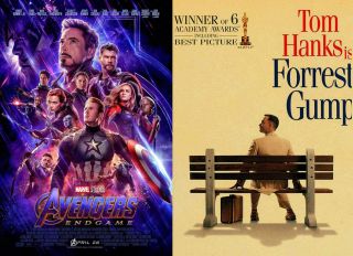 Avengers: Koniec gry (77% - ZWYCIĘZCA) vs. Forrest Gump (23%)