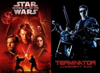 Zemsta Sithów (56% - ZWYCIĘZCA) vs. Terminator 2: Dzień sądu (44%)