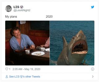 Plany kontra 2020 rok - memy