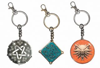 Wiedźmin 3 - breloki od firmy Dark Horse