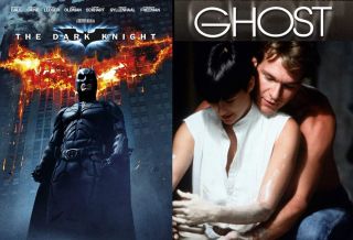 Mroczny Rycerz (76% - ZWYCIĘZCA) vs. Uwierz w ducha (24%)