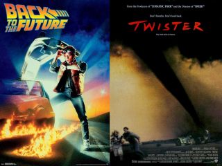 Powrót do przyszłości (90% - ZWYCIĘZCA) vs. Twister (10%)