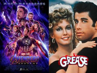 Avengers: Koniec gry (87% - ZWYCIĘZCA) vs. Grease (13%)