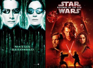 Matrix Reaktywacja (43%) vs. Zemsta Sithów (57% - ZWYCIĘZCA)