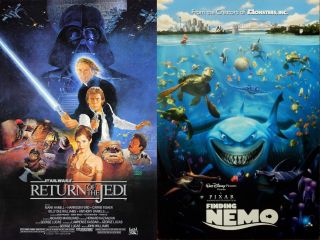 ĆWIERĆFINAŁ: Powrót Jedi (55% - ZWYCIĘZCA) vs. Gdzie jest Nemo? (45%)
