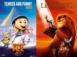 Minionki rozrabiają (18%) vs. Król lew [1994] (82% - ZWYCIĘZCA) 