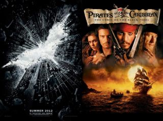 Mroczny Rycerz powstaje (71% - ZWYCIĘZCA) vs. Klątwa Czarnej Perły (29%)