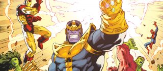37. Thanos - Jedna z najinteligentniejszych postaci w uniwersum, której siła fizyczna jest niezmierzona. Dość powiedzieć, że w niektórych komiksach potrafił on niszczyć całe planety za pomocą jednego uderzenia. Nieprzypadkowo to właśnie on był w stanie udźwignąć potęgę wszystkich Kamieni Nieskończoności jednocześnie.