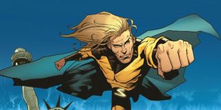 39. Sentry - Najsilniejszy z Avengers (był swego czasu członkiem drużyny) w zestawieniu. Posiada moc miliona eksplodujących Słońc, jest geniuszem, dysponuje zdolnościami psionicznymi, manipuluje energią. Jego największą słabością jest jednak niestabilność psychiczna.