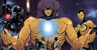 4. Living Tribunal - Herold One-Above All, stojący na straży równowagi w całym multiwersum. Ma moc niszczenia całych planet i powoływania do życia gwiazd poprzez wybuchy supernowych. Jest potężniejszy niż Thanos uzbrojony w Rękawicę Nieskończoności.