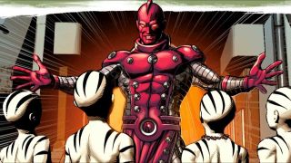 44. High Evolutionary - Geniusz nauk ścisłych, który przez badania genetyczne zyskał nadludzką siłę fizyczną i umiejętności psioniczne o niemożliwej do opisania skali. Potrafi manipulować energią i materią, posiada także cały szereg nowoczesnych urządzeń i gadżetów.