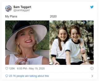 Plany kontra 2020 rok - memy