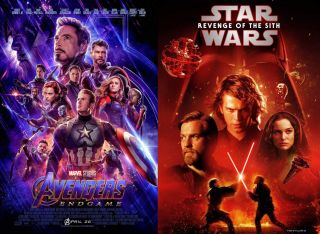 1/8 FINAŁU: Avengers: Koniec gry (19%) vs. Zemsta Sithów (81% - ZWYCIĘZCA)