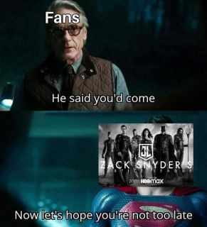 Snyder Cut - memy