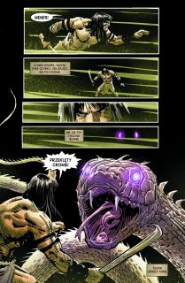 Conan. Miecz barbarzyńcy 01. Kult Kogi Thuna - plansza