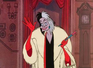 18. Cruella De Mon ("101 Dalmatyńczyków"; RT - 98%); Google - 13000; Wikipedia - 32834; ogólny wynik - 42,54.