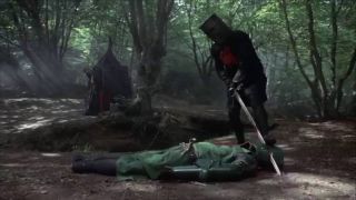 42. Czarny Rycerz ("Monty Python i Święty Graal"; RT - 97%); Google - 9200; Wikipedia - 5132; ogólny wynik - 39,79.