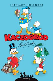 Kaczogród. Carl Barks – Latający Holender i inne historie z lat 1958-1959, tom 8 okładka