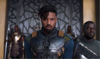 25. Erik Killmonger ("Czarna Pantera"; RT - 97%); Google - 6600; Wikipedia - 27756; ogólny wynik - 41,47.