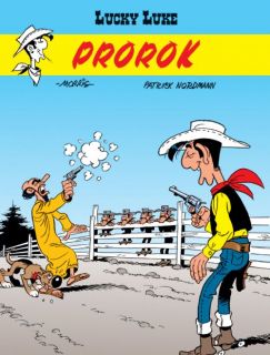 Lucky Luke. Prorok, tom 68 okładka