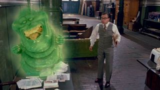 50. Slimer; najważniejszy film z jego udziałem – „Pogromcy duchów” (poziom pozytywnych opinii na Rotten Tomatoes – 97%); liczba miesięcznych wyszukiwań w Google – 3300; liczba odsłon podstrony w Wikipedii – 5060; ogólny wynik – 39,48.