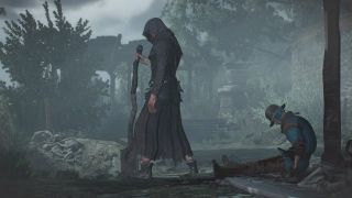 Pojedynek z Klucznikiem w dodatku Serca z Kamienia - boss sprawiał wrażenie wyjętego prosto z gier From Software