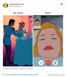 Plany kontra 2020 rok - memy